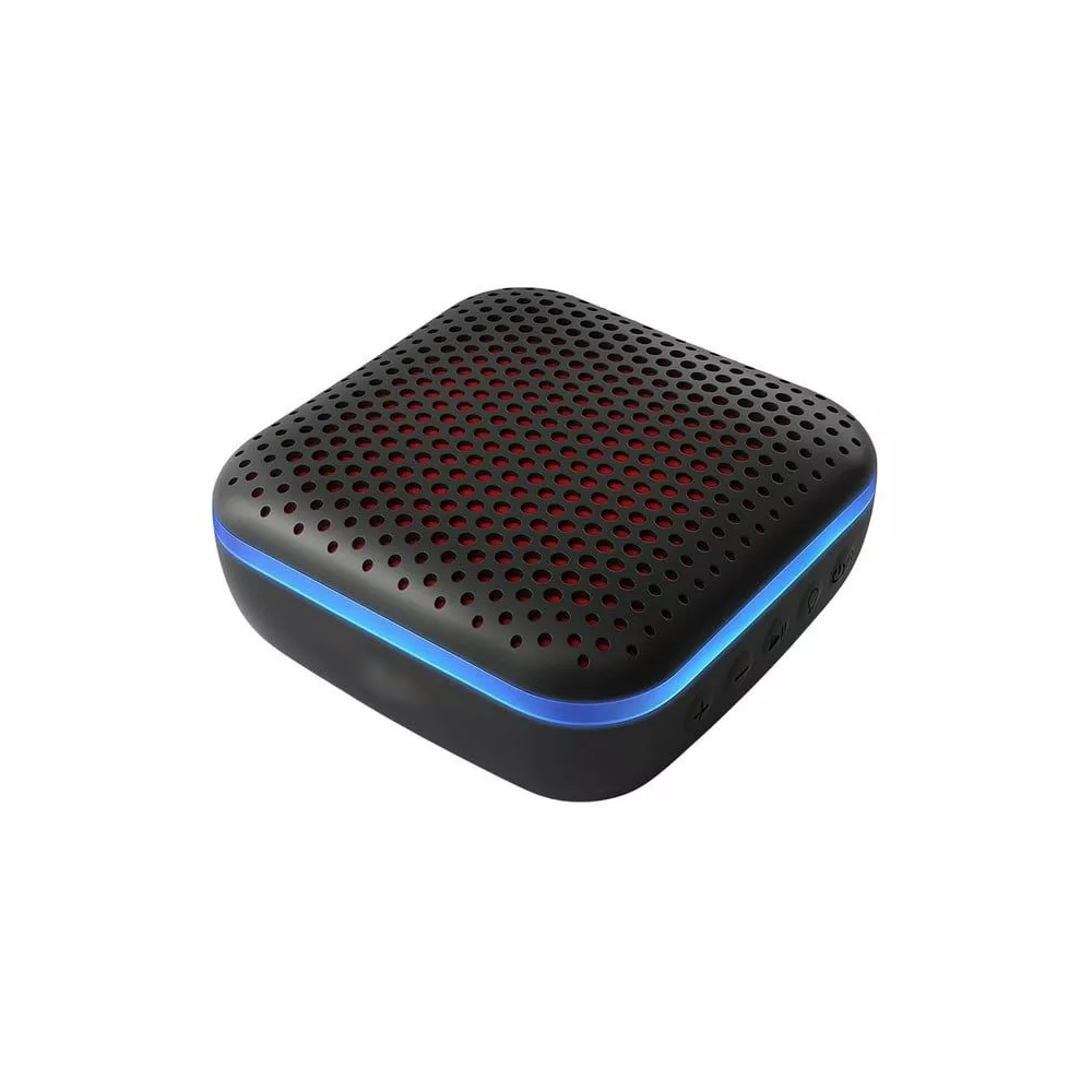 Compact IPX7 Waterproof Bluetooth Speaker With Beat-Synced LED Lighting