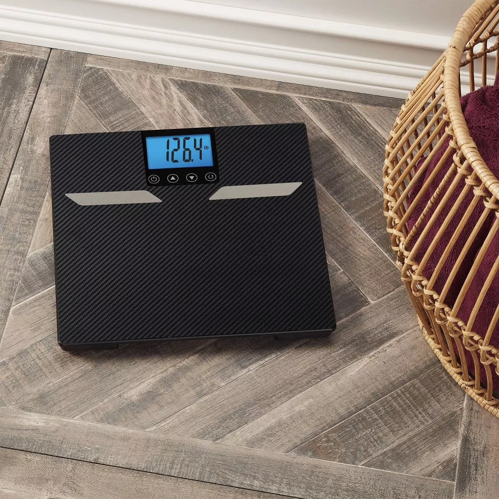 Multi-User Digital Body Composition Smart Scale With Backlit Display