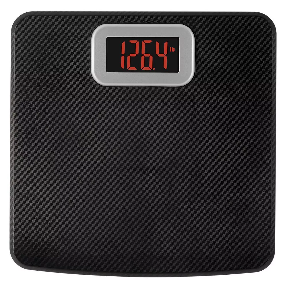 Digital Weight Scale With Textured Surface And Instant-On Function